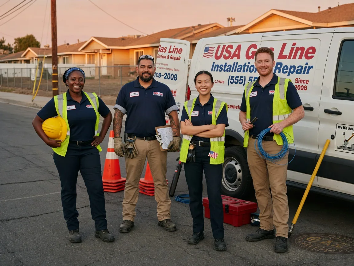 Gas Line Installation company in Petty, TX